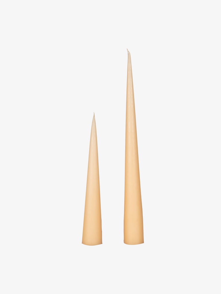Cone Candle in Peach (only small size left)